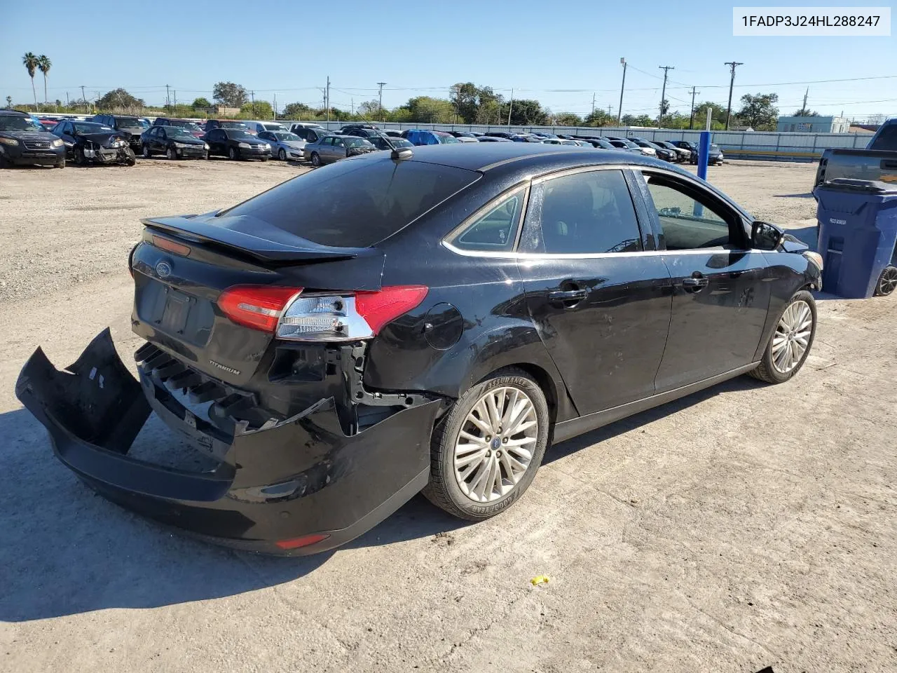 1FADP3J24HL288247 2017 Ford Focus Titanium