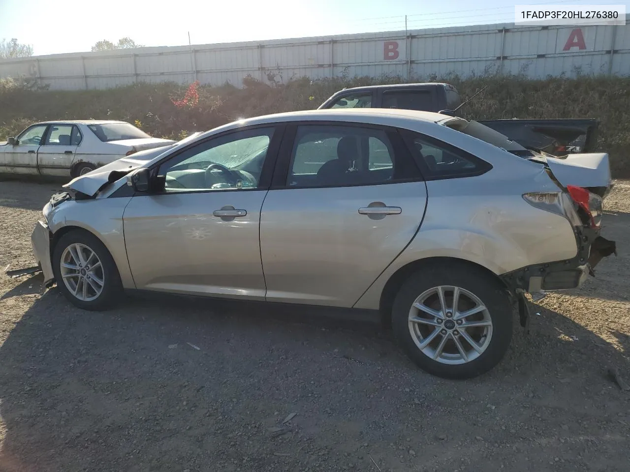 2017 Ford Focus Se VIN: 1FADP3F20HL276380 Lot: 76731564