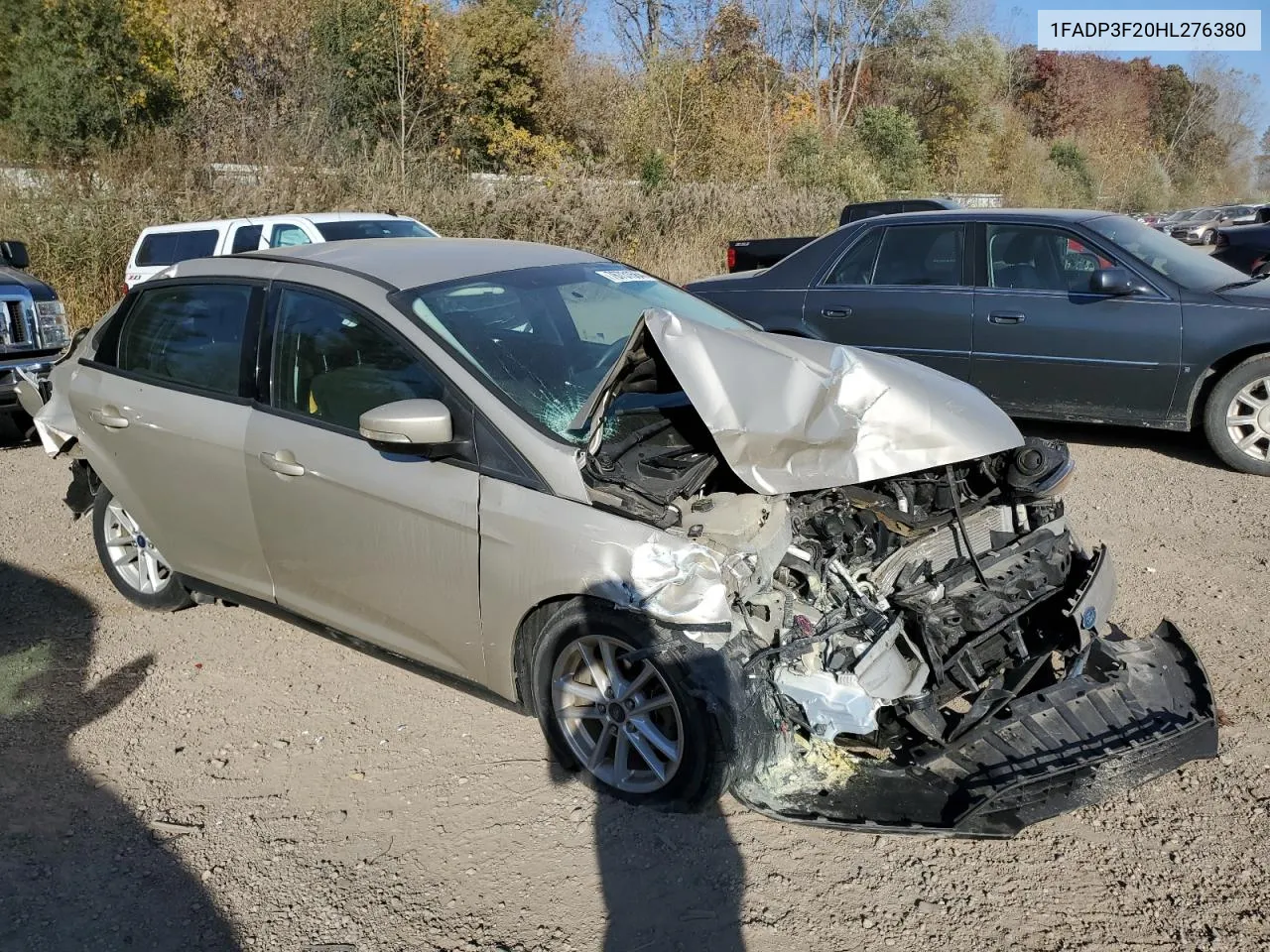 2017 Ford Focus Se VIN: 1FADP3F20HL276380 Lot: 76731564