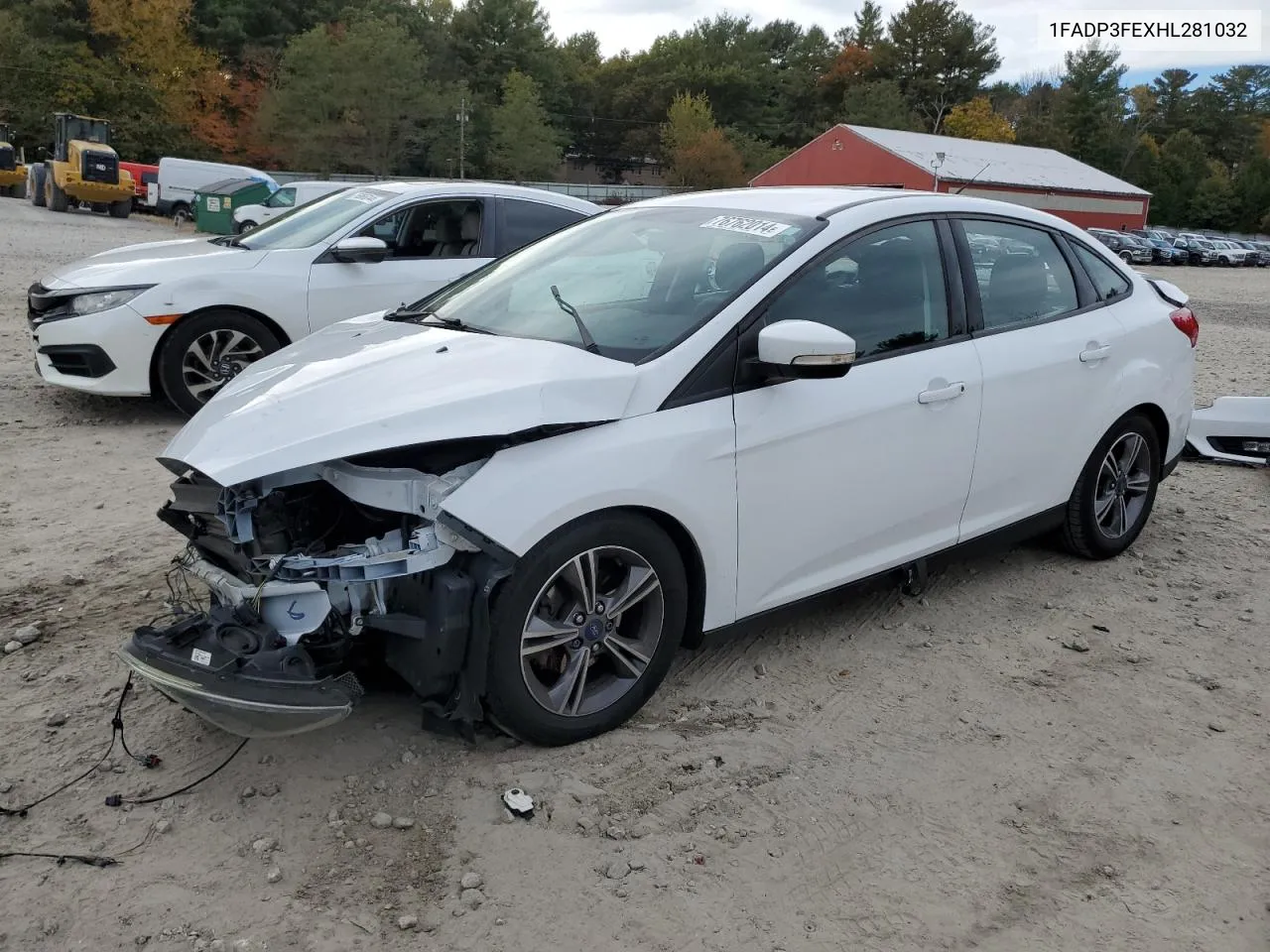 2017 Ford Focus Se VIN: 1FADP3FEXHL281032 Lot: 76762014