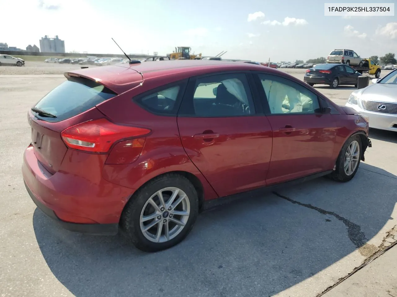 2017 Ford Focus Se VIN: 1FADP3K25HL337504 Lot: 76910964