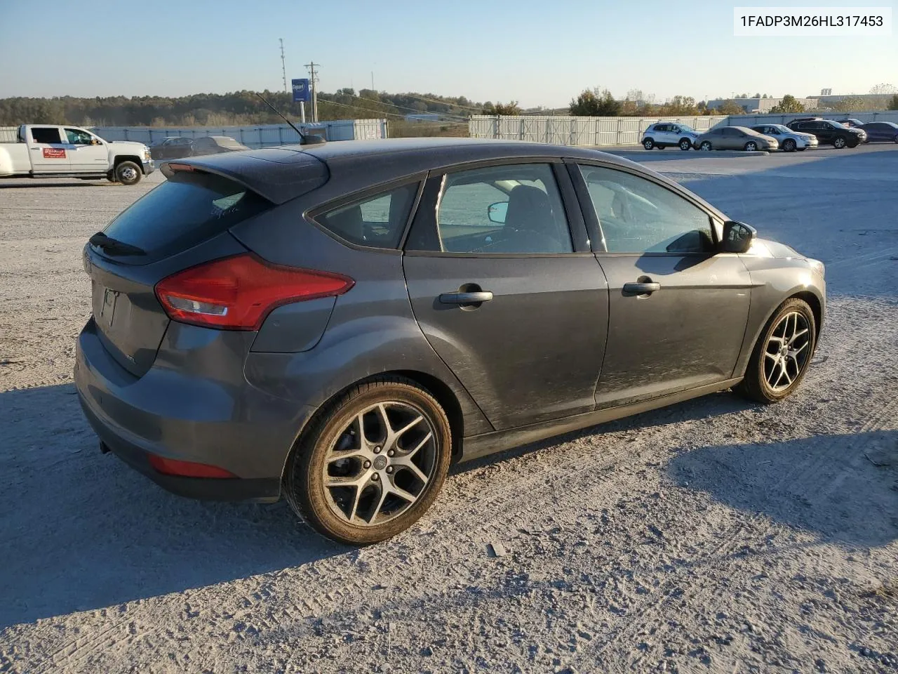 2017 Ford Focus Sel VIN: 1FADP3M26HL317453 Lot: 76938754