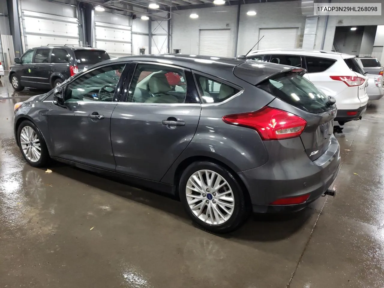 2017 Ford Focus Titanium VIN: 1FADP3N29HL268098 Lot: 76953624