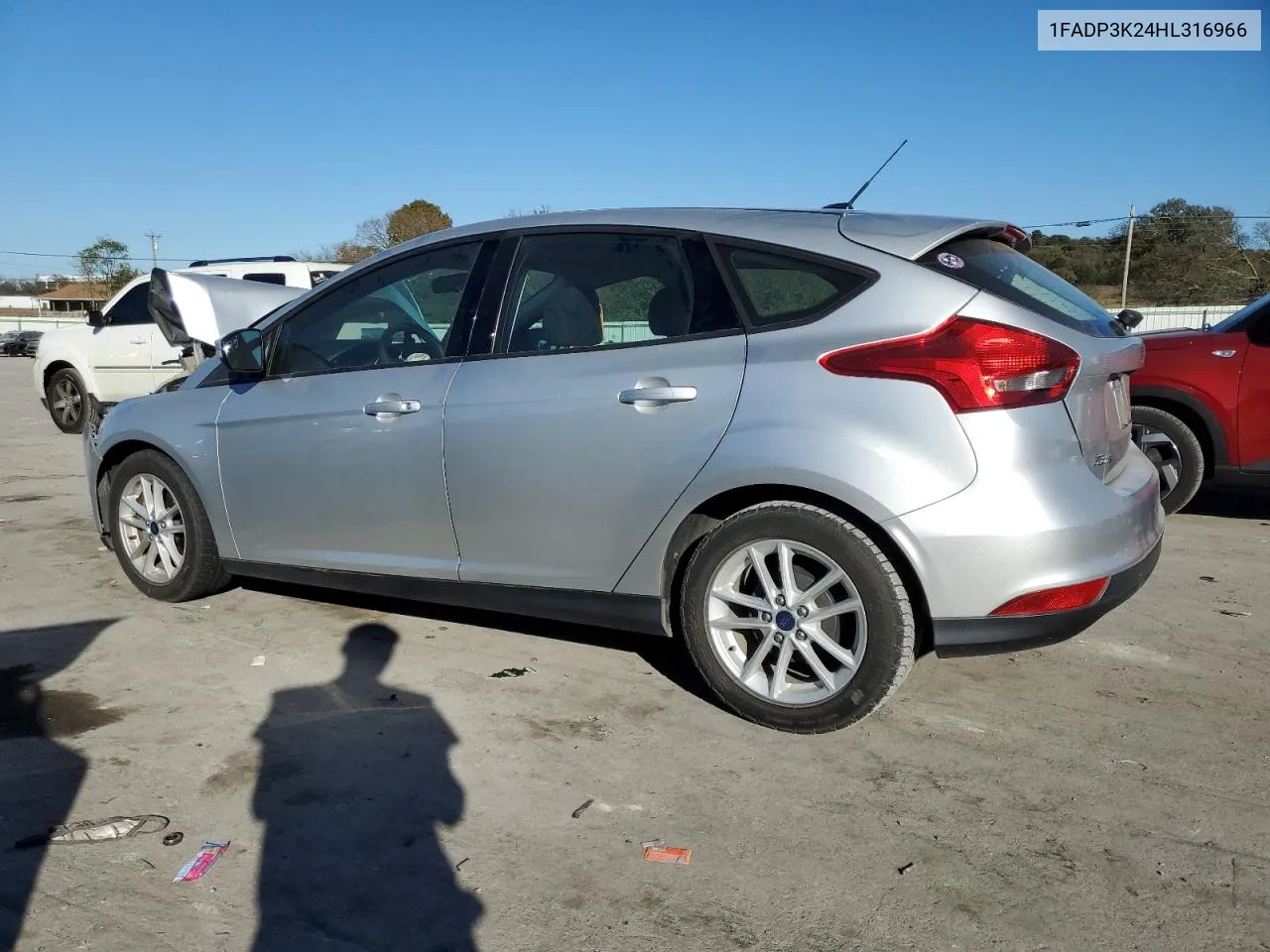 1FADP3K24HL316966 2017 Ford Focus Se