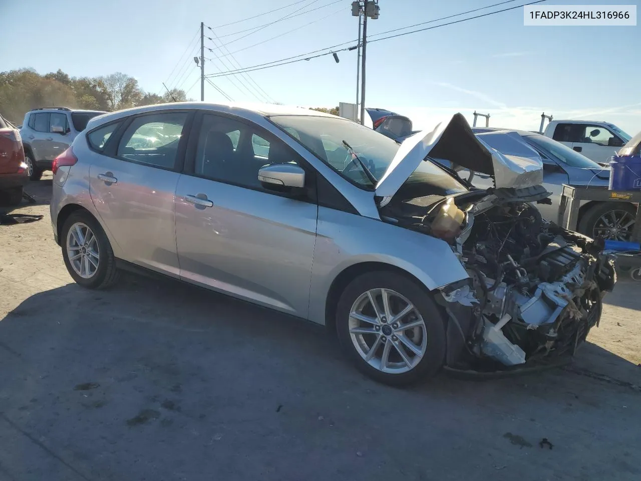 1FADP3K24HL316966 2017 Ford Focus Se