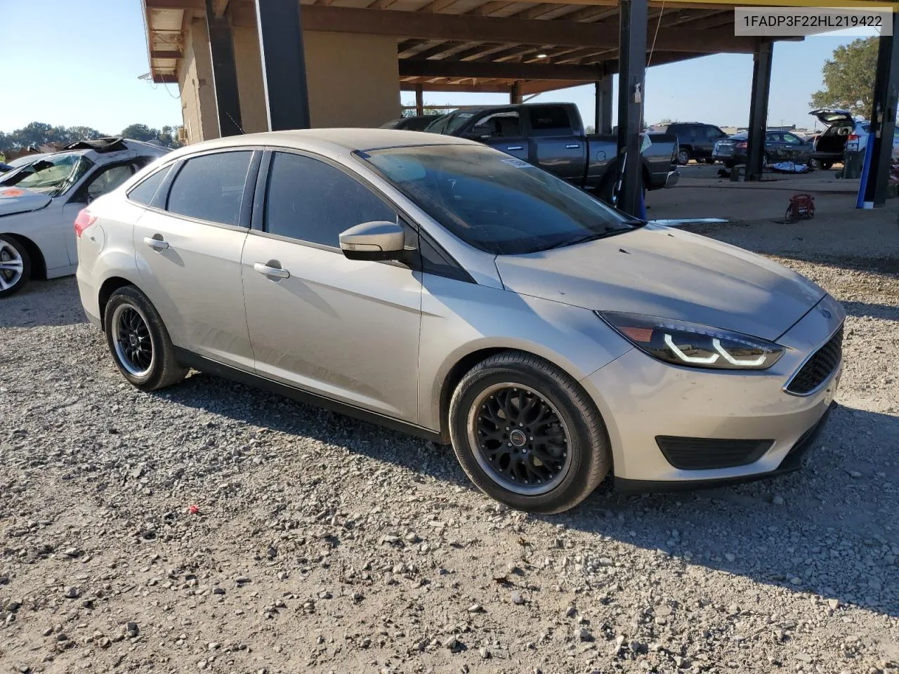 2017 Ford Focus Se VIN: 1FADP3F22HL219422 Lot: 77035944