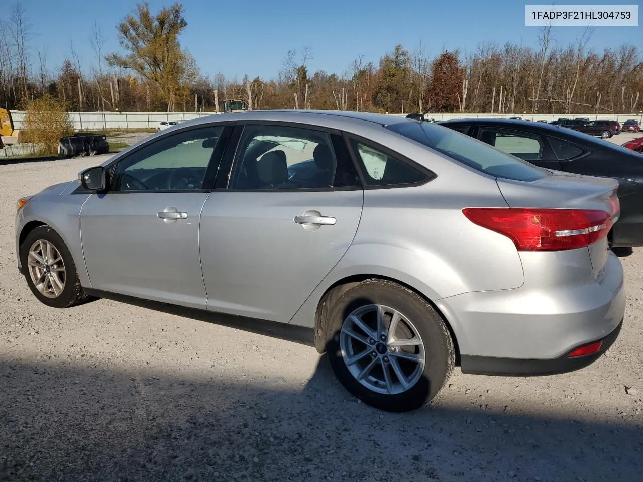 2017 Ford Focus Se VIN: 1FADP3F21HL304753 Lot: 77069654