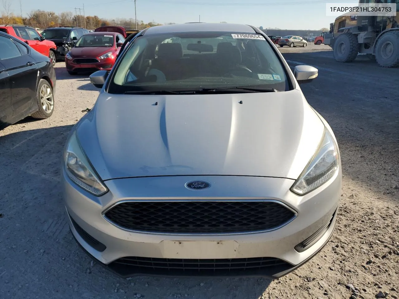 2017 Ford Focus Se VIN: 1FADP3F21HL304753 Lot: 77069654