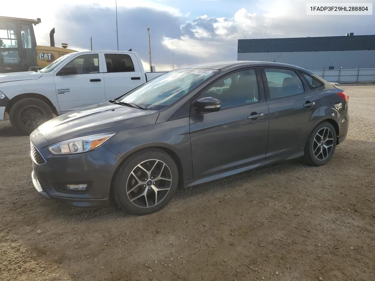 2017 Ford Focus Se VIN: 1FADP3F29HL288804 Lot: 77167564