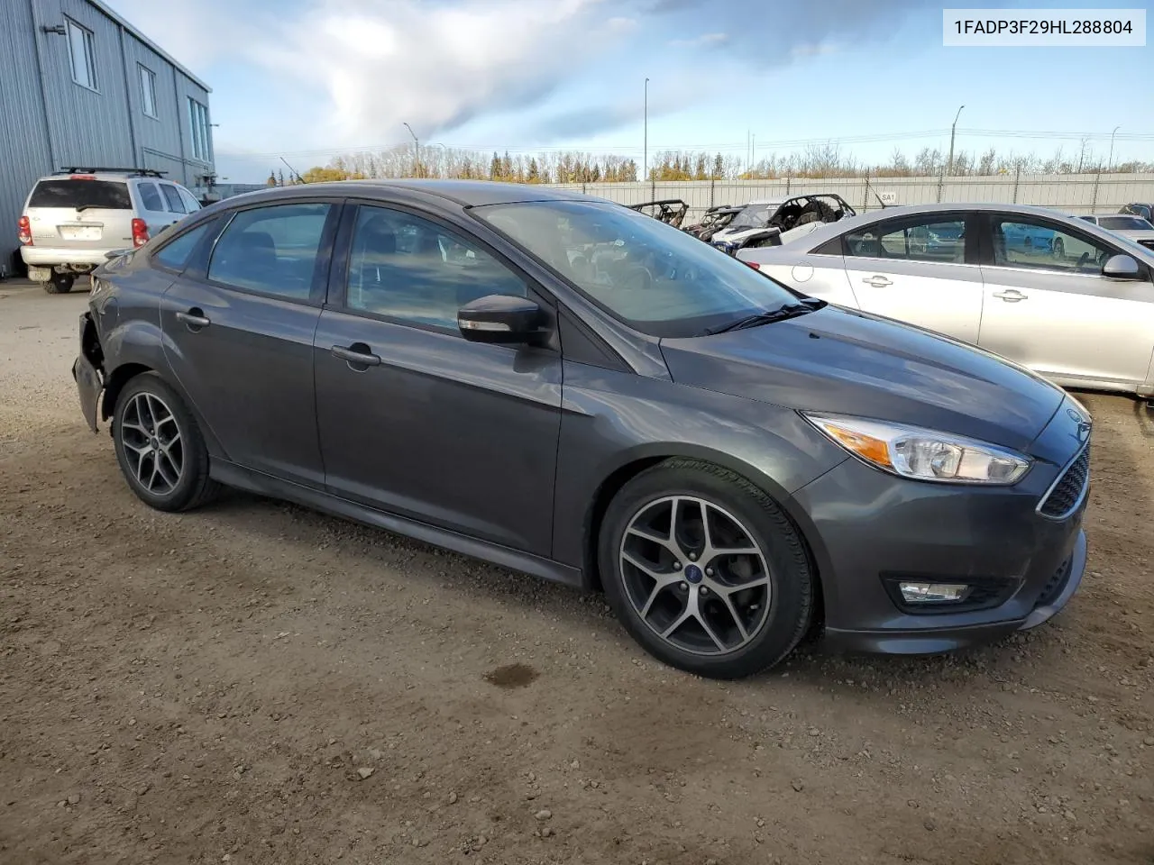 2017 Ford Focus Se VIN: 1FADP3F29HL288804 Lot: 77167564