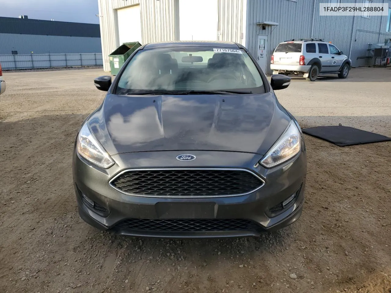 2017 Ford Focus Se VIN: 1FADP3F29HL288804 Lot: 77167564