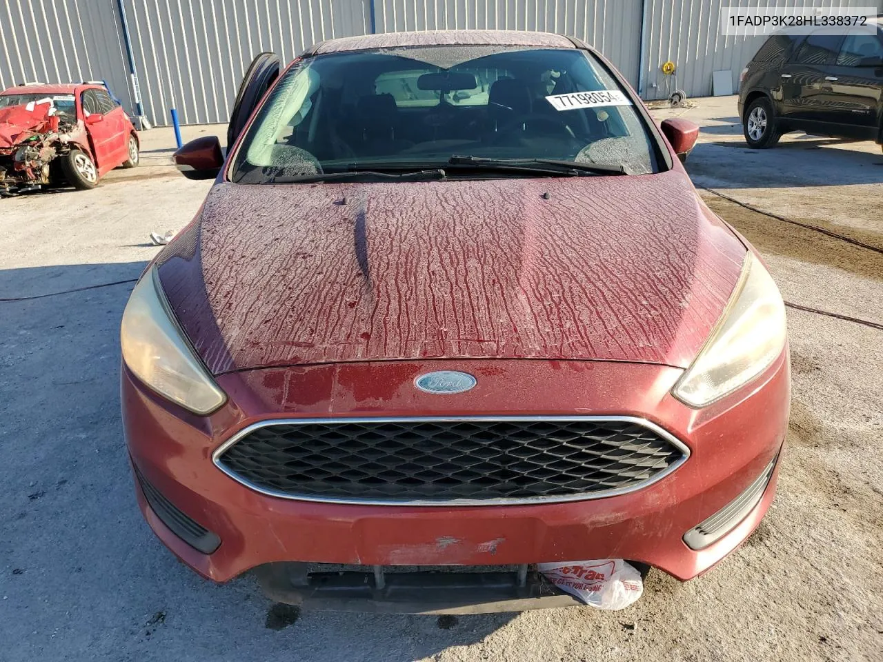 2017 Ford Focus Se VIN: 1FADP3K28HL338372 Lot: 77198054