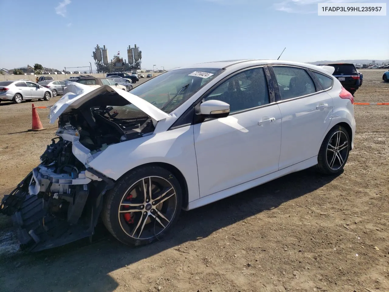 2017 Ford Focus St VIN: 1FADP3L99HL235957 Lot: 77214424