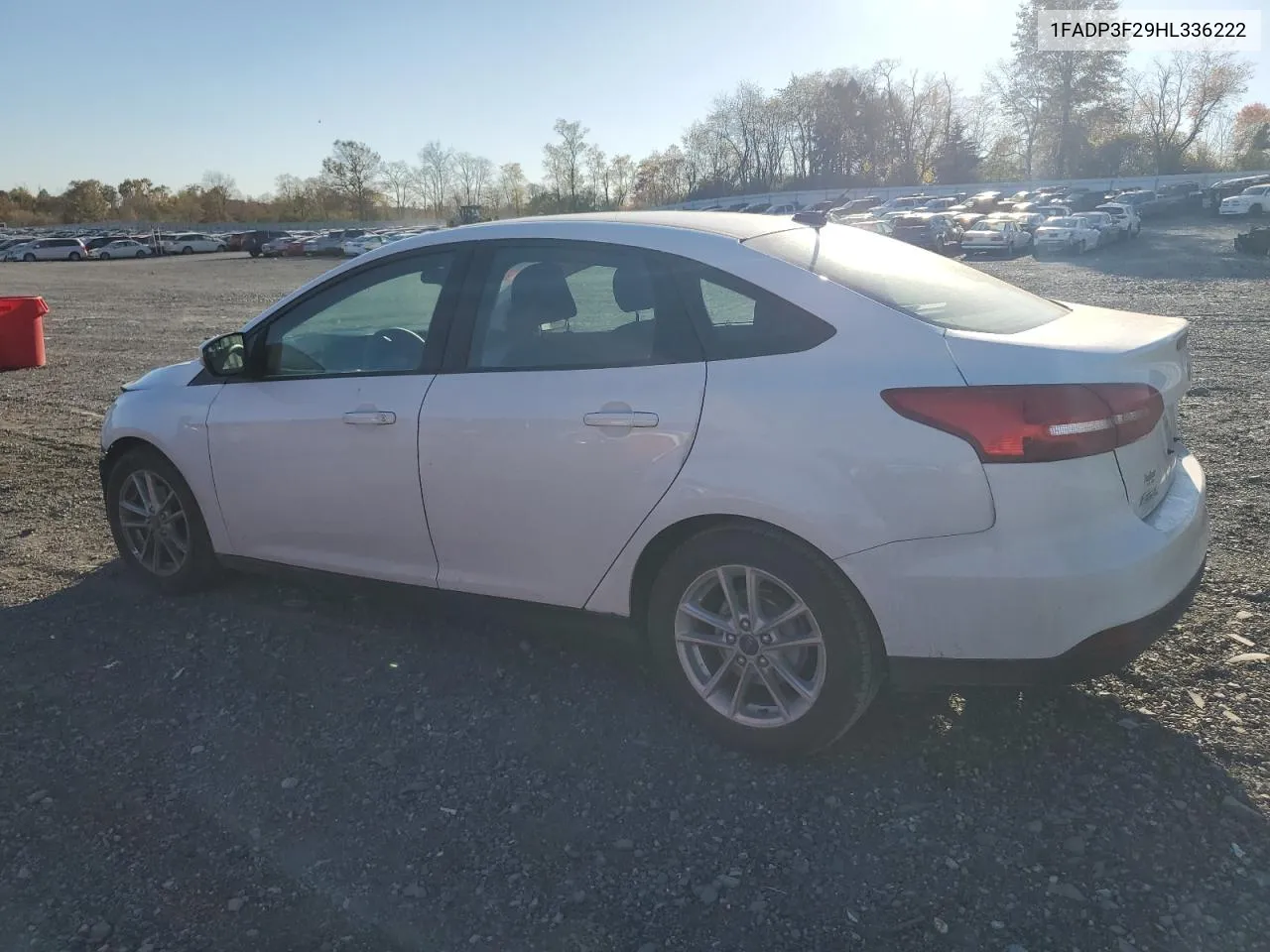 2017 Ford Focus Se VIN: 1FADP3F29HL336222 Lot: 77217134