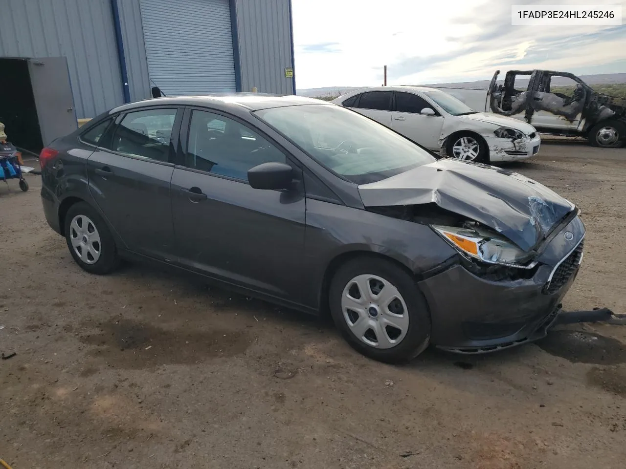 2017 Ford Focus S VIN: 1FADP3E24HL245246 Lot: 77347384