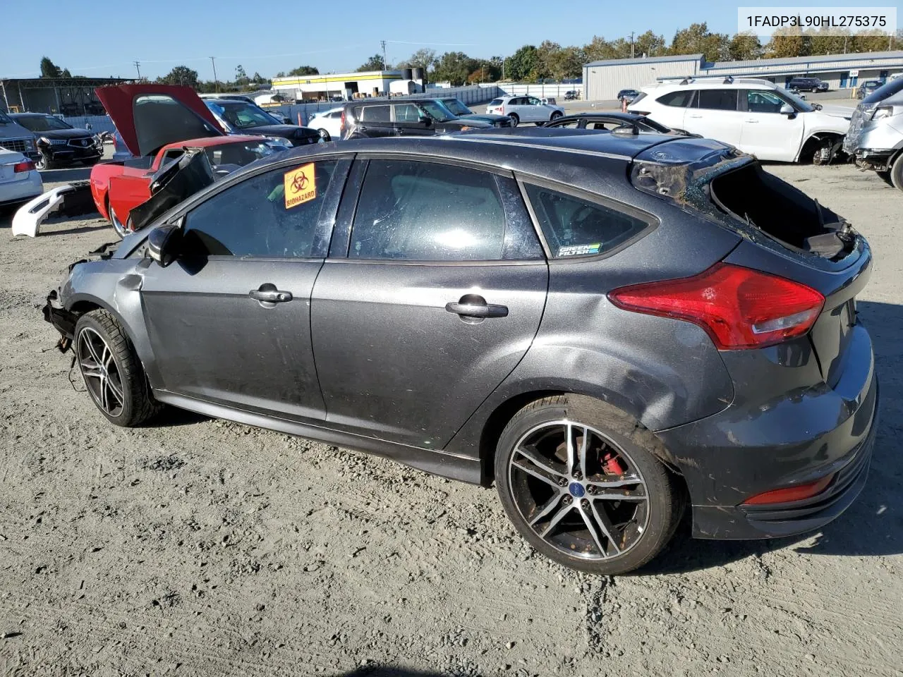 2017 Ford Focus St VIN: 1FADP3L90HL275375 Lot: 77396984