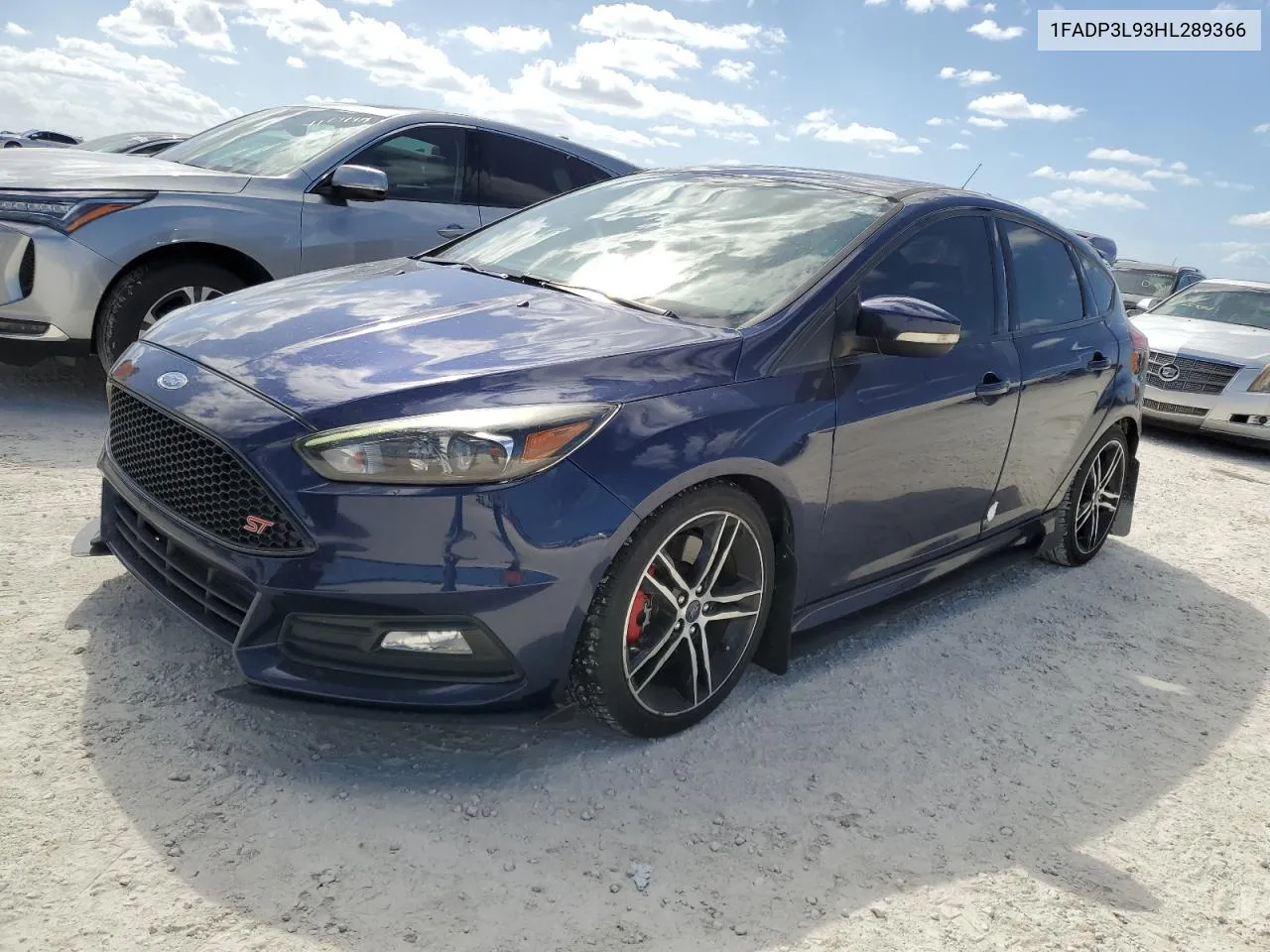 2017 Ford Focus St VIN: 1FADP3L93HL289366 Lot: 77419354