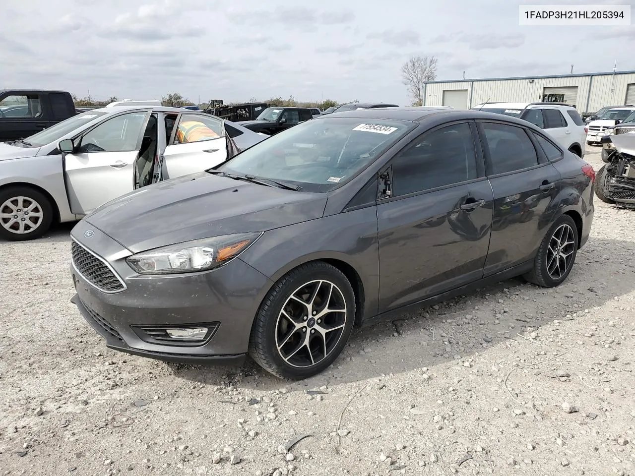 2017 Ford Focus Sel VIN: 1FADP3H21HL205394 Lot: 77554534