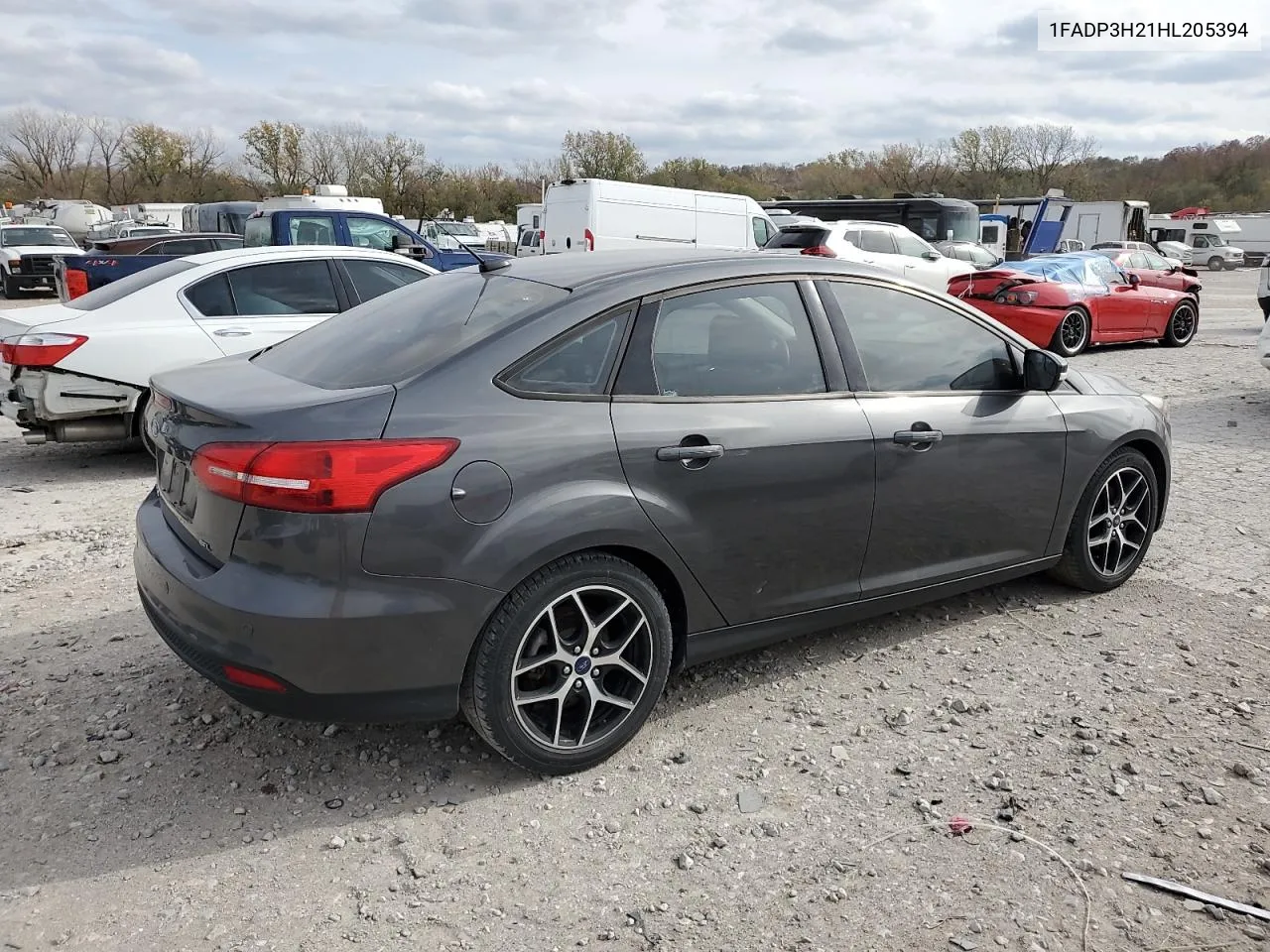 2017 Ford Focus Sel VIN: 1FADP3H21HL205394 Lot: 77554534