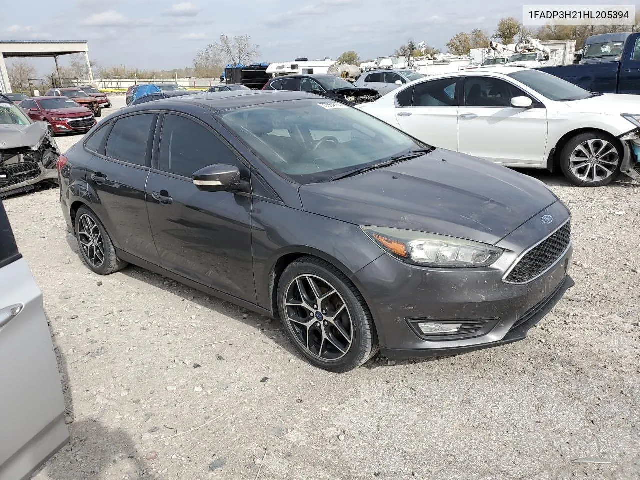 2017 Ford Focus Sel VIN: 1FADP3H21HL205394 Lot: 77554534