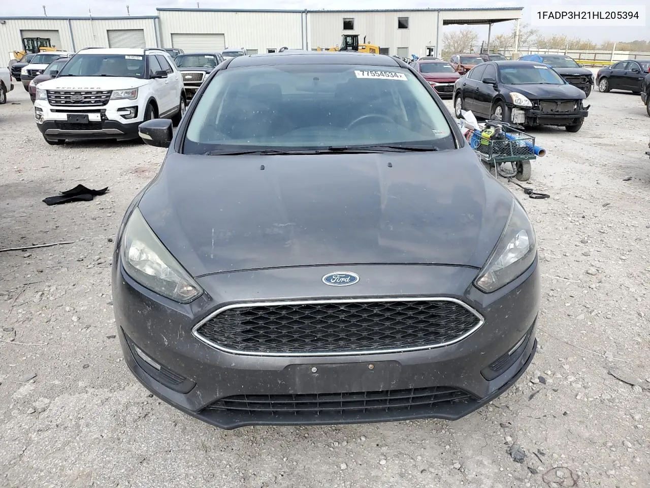 2017 Ford Focus Sel VIN: 1FADP3H21HL205394 Lot: 77554534