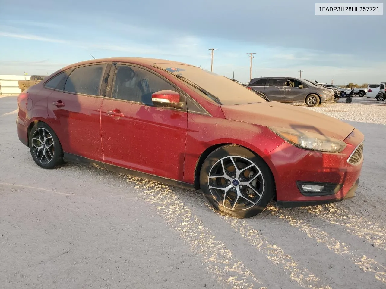 2017 Ford Focus Sel VIN: 1FADP3H28HL257721 Lot: 77596454