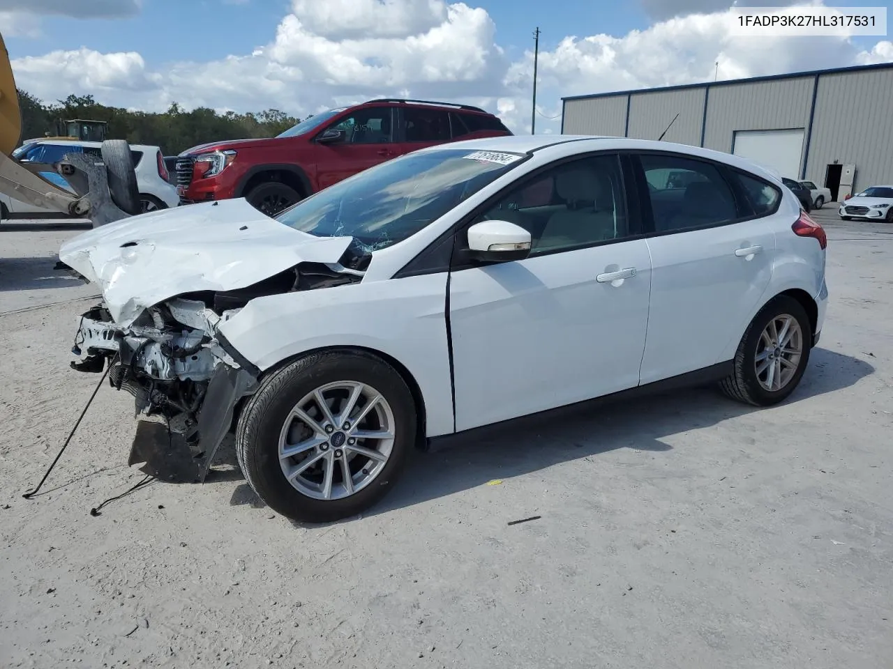 2017 Ford Focus Se VIN: 1FADP3K27HL317531 Lot: 77618654