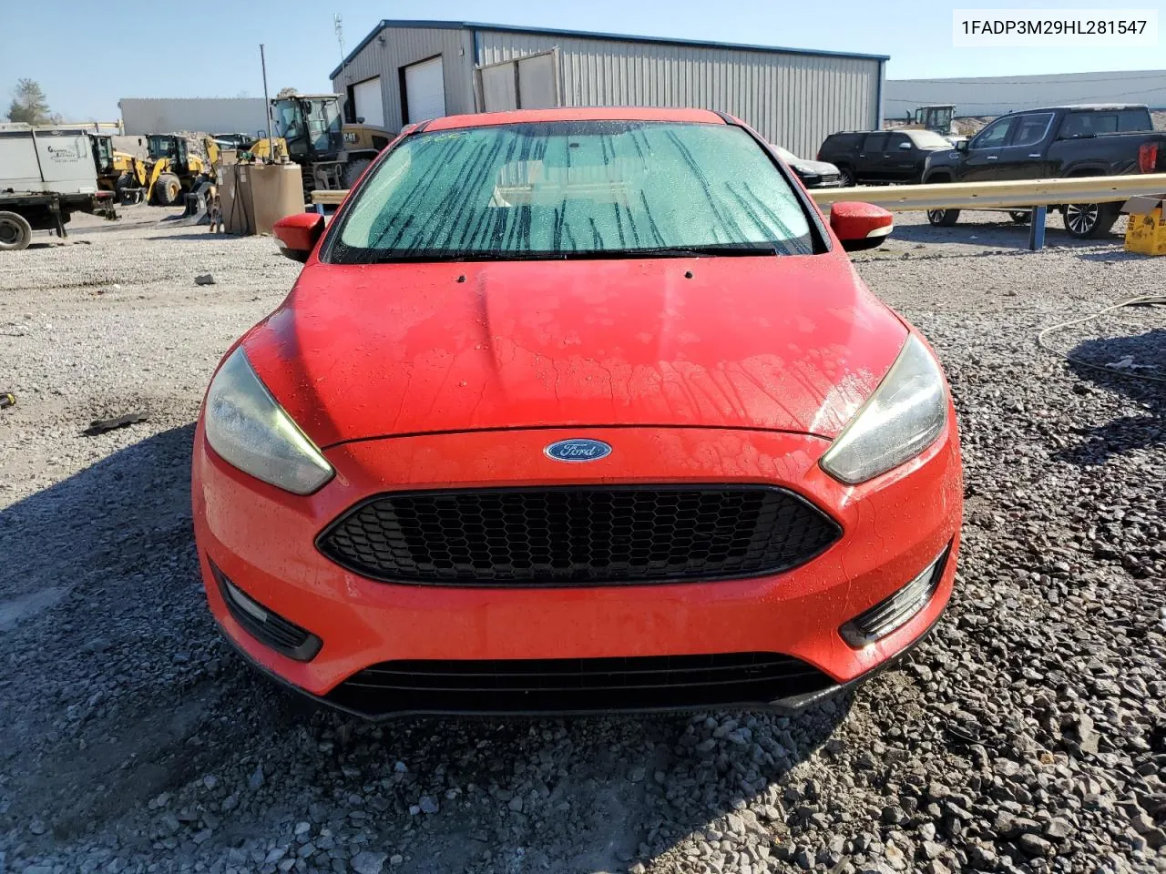 2017 Ford Focus Sel VIN: 1FADP3M29HL281547 Lot: 77711334