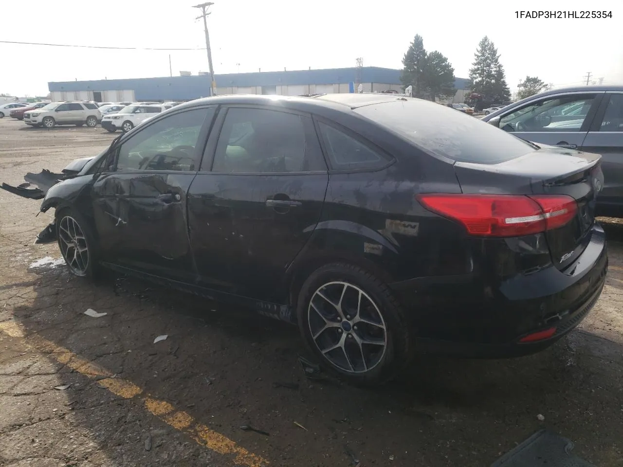 2017 Ford Focus Sel VIN: 1FADP3H21HL225354 Lot: 77979314