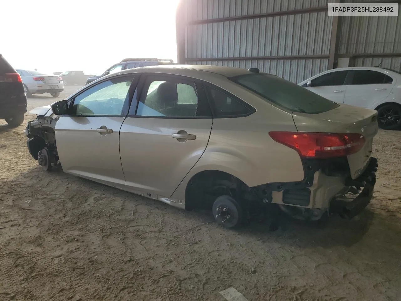 2017 Ford Focus Se VIN: 1FADP3F25HL288492 Lot: 78056144