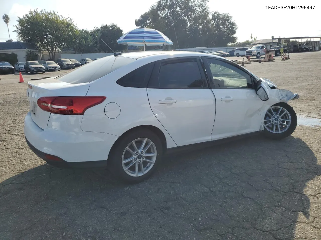 2017 Ford Focus Se VIN: 1FADP3F20HL296497 Lot: 78069844