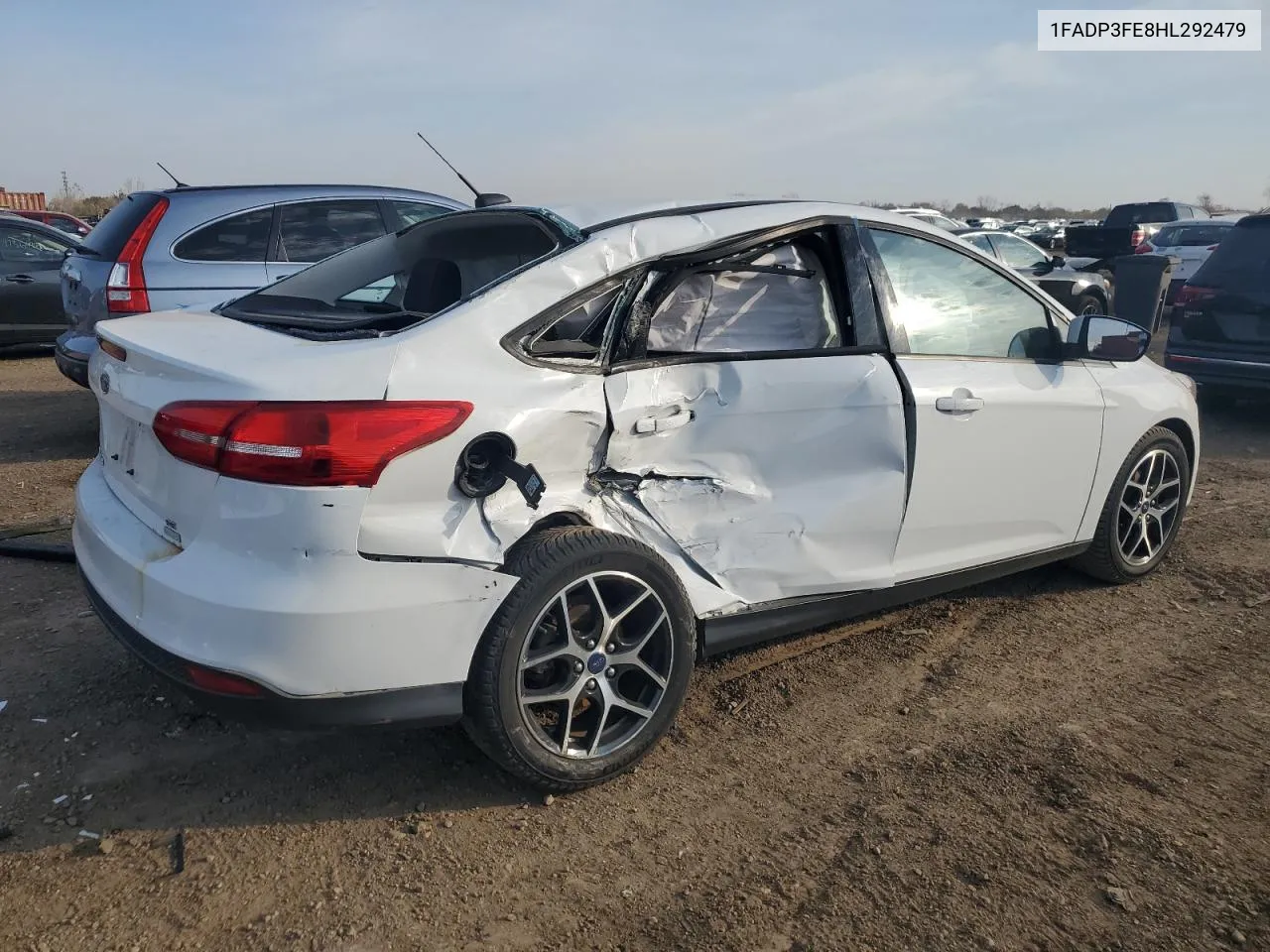 2017 Ford Focus Se VIN: 1FADP3FE8HL292479 Lot: 78085874