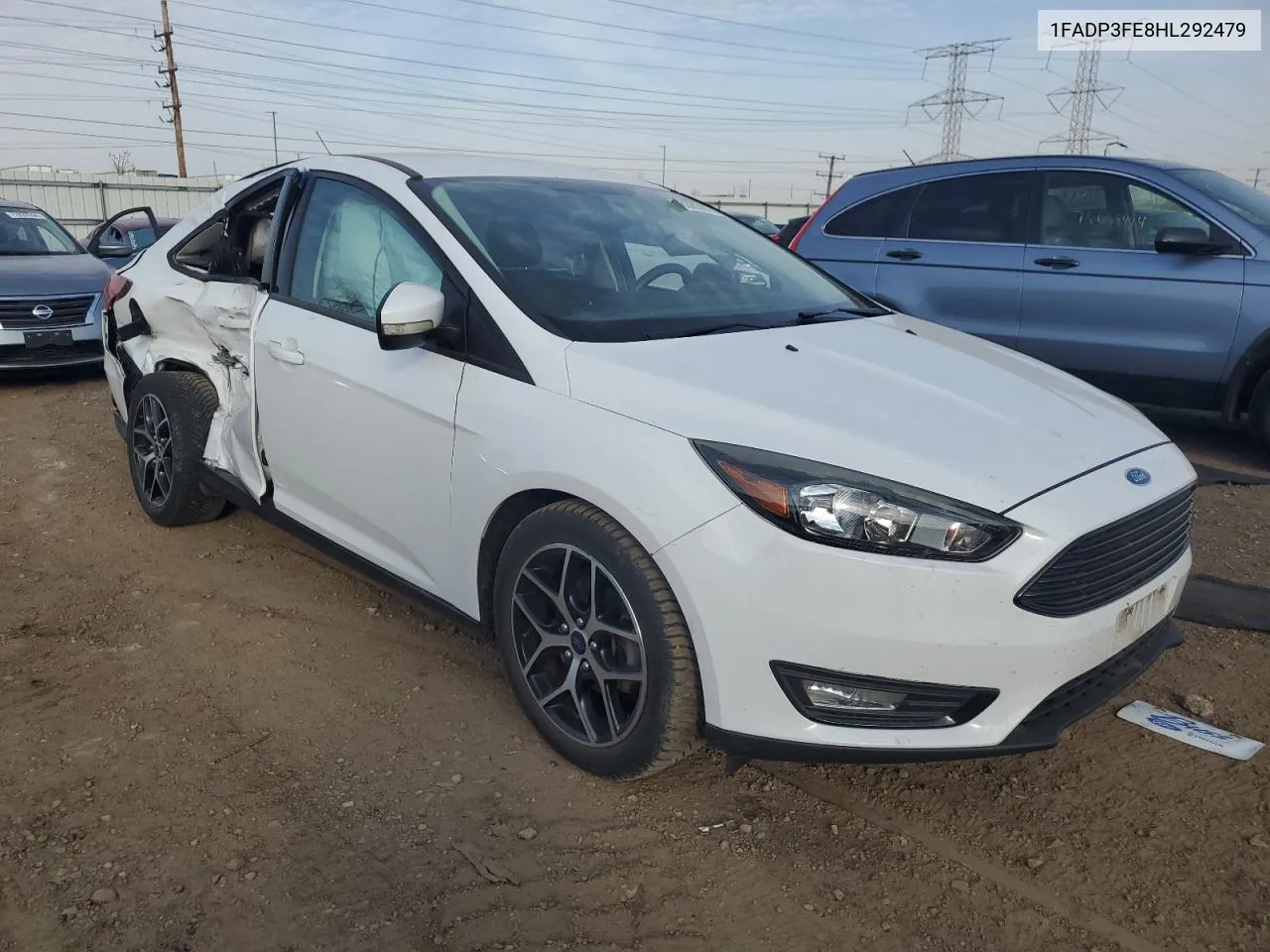 2017 Ford Focus Se VIN: 1FADP3FE8HL292479 Lot: 78085874