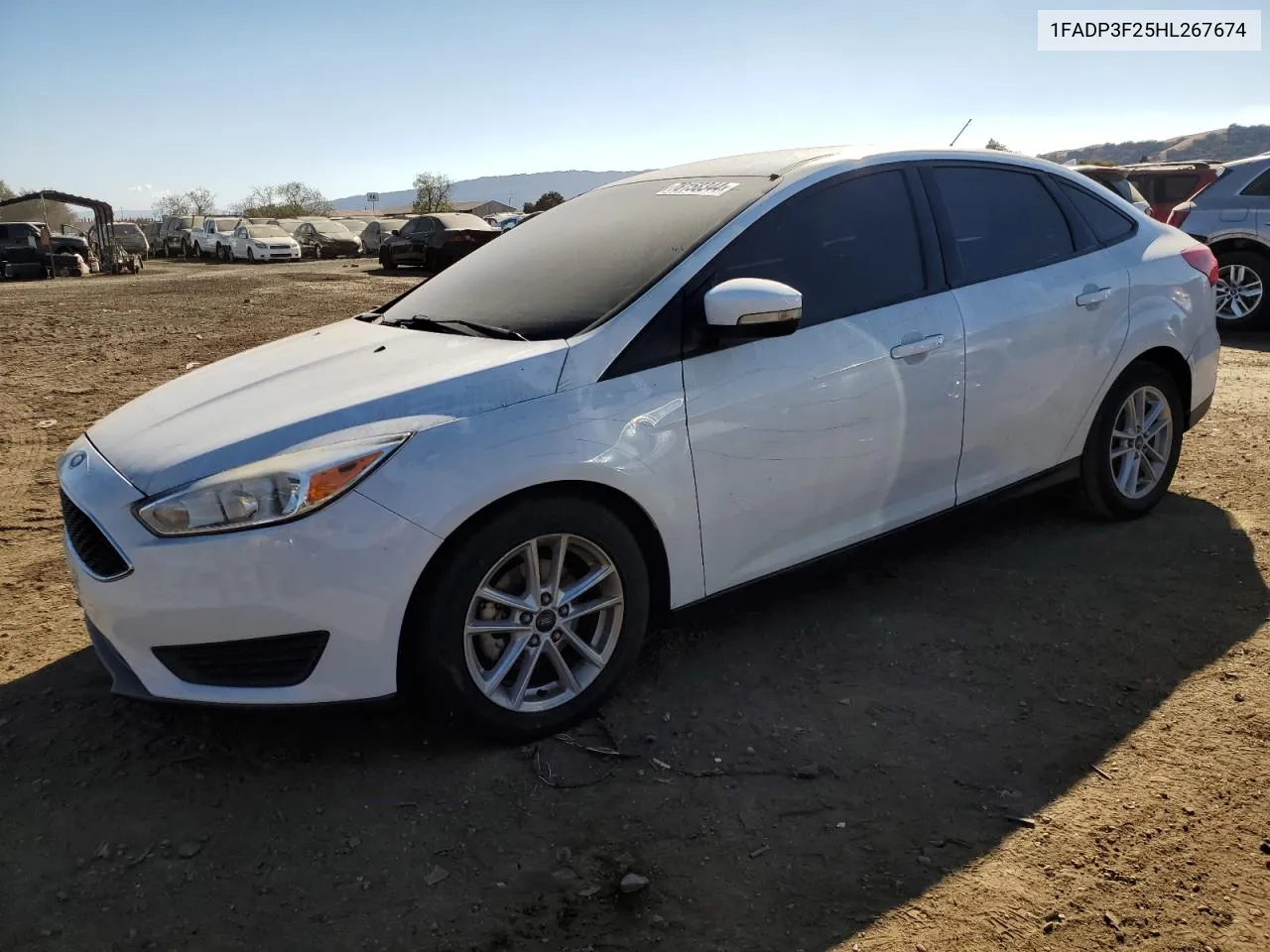 2017 Ford Focus Se VIN: 1FADP3F25HL267674 Lot: 78158344