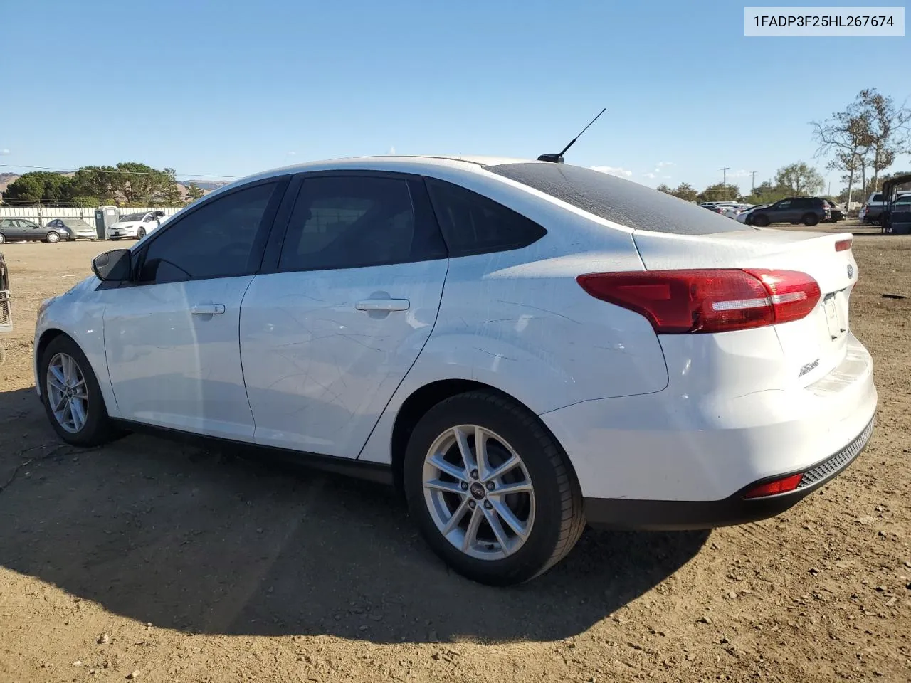 2017 Ford Focus Se VIN: 1FADP3F25HL267674 Lot: 78158344