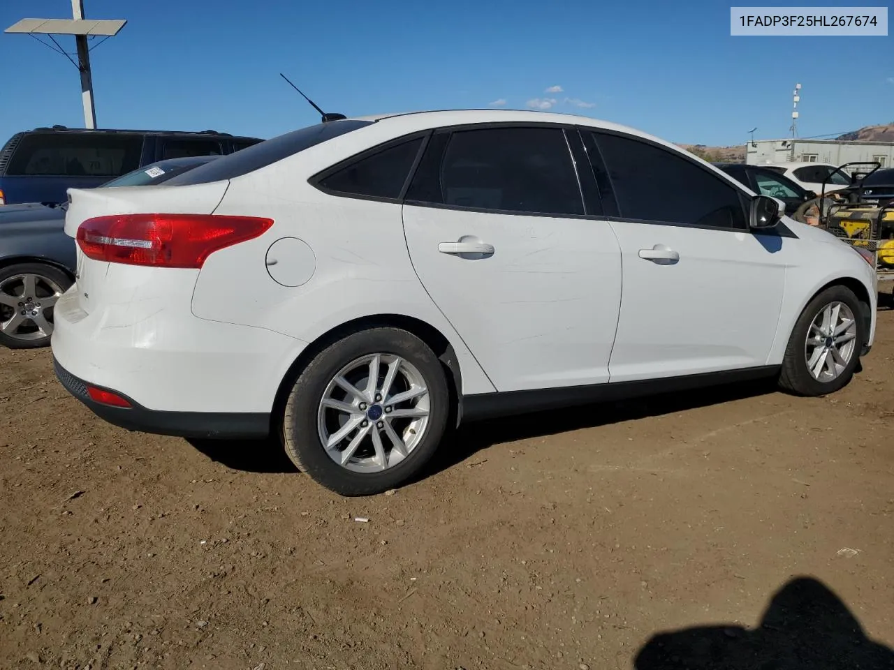 2017 Ford Focus Se VIN: 1FADP3F25HL267674 Lot: 78158344