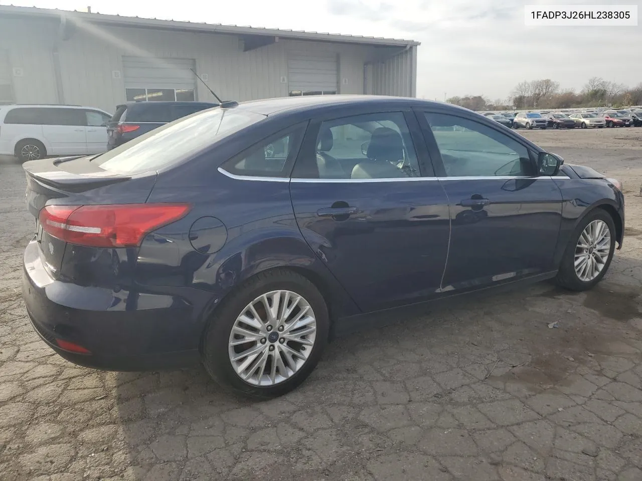 2017 Ford Focus Titanium VIN: 1FADP3J26HL238305 Lot: 78282964