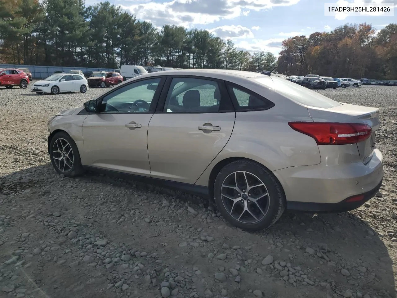 2017 Ford Focus Sel VIN: 1FADP3H25HL281426 Lot: 78382814