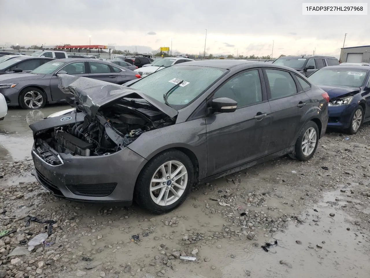 2017 Ford Focus Se VIN: 1FADP3F27HL297968 Lot: 78385074