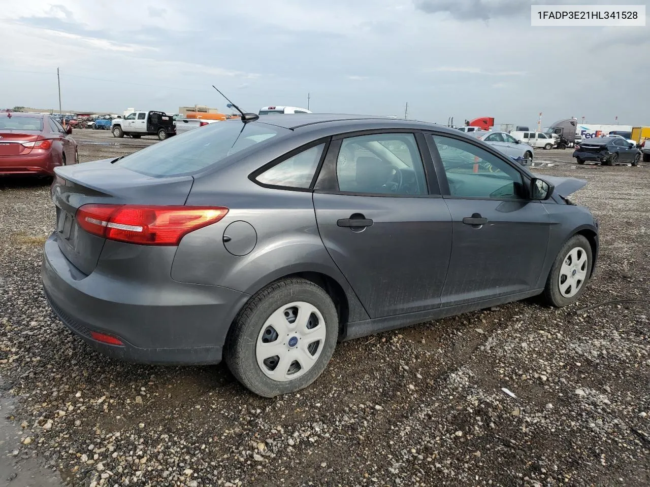 2017 Ford Focus S VIN: 1FADP3E21HL341528 Lot: 78403074