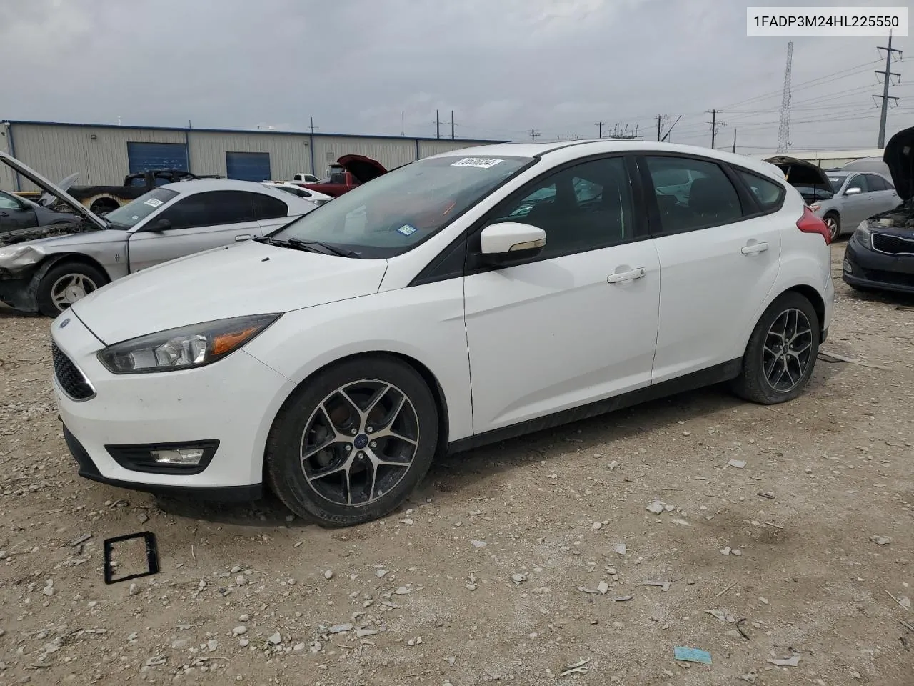 2017 Ford Focus Sel VIN: 1FADP3M24HL225550 Lot: 78536854