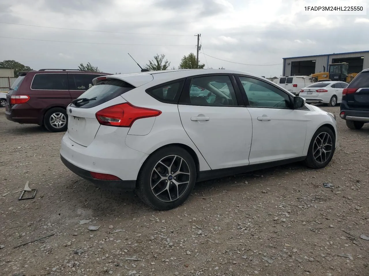 2017 Ford Focus Sel VIN: 1FADP3M24HL225550 Lot: 78536854