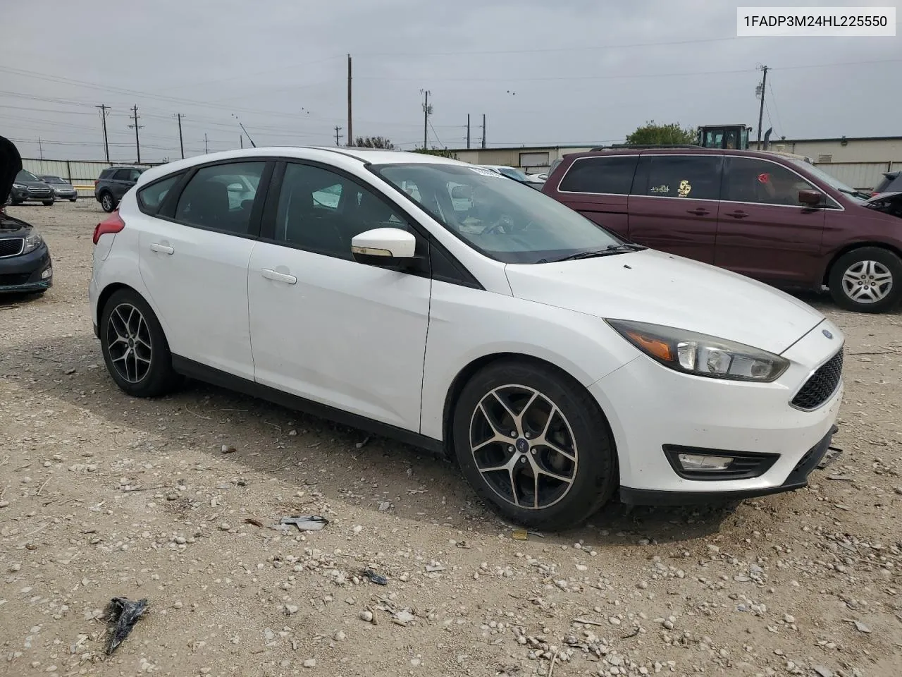 2017 Ford Focus Sel VIN: 1FADP3M24HL225550 Lot: 78536854