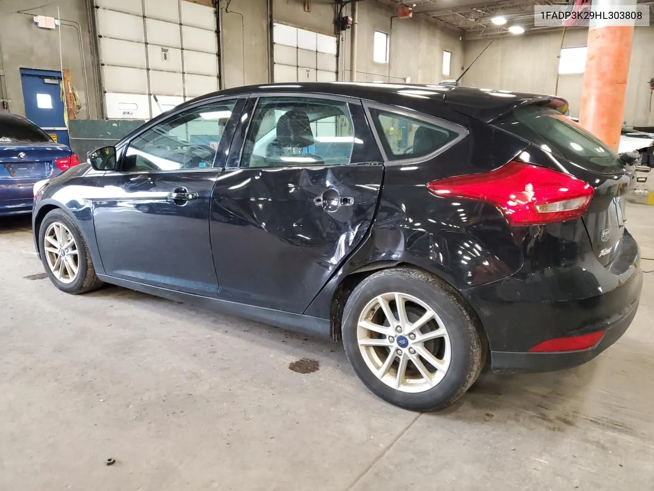 2017 Ford Focus Se VIN: 1FADP3K29HL303808 Lot: 78727044