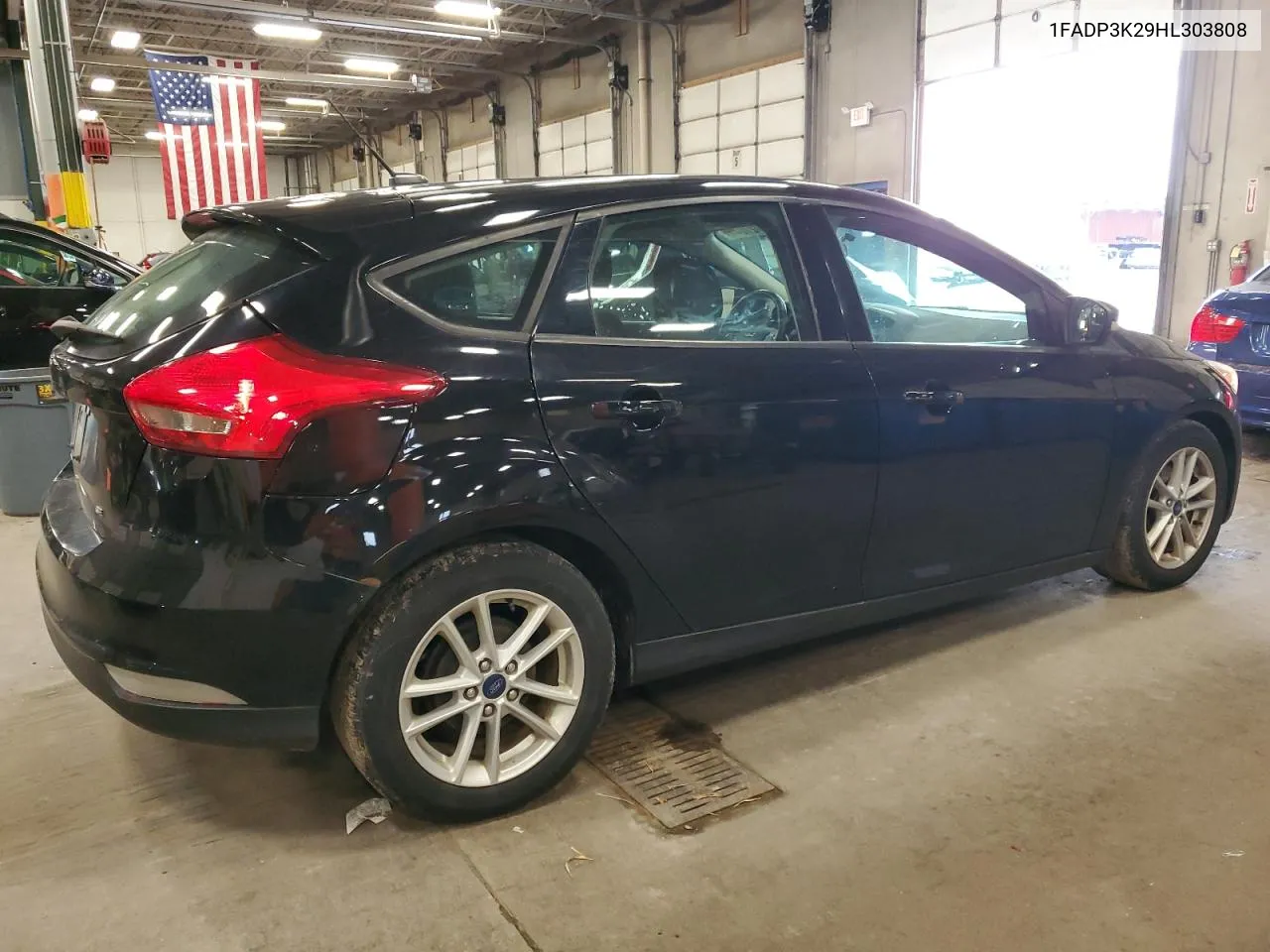 2017 Ford Focus Se VIN: 1FADP3K29HL303808 Lot: 78727044