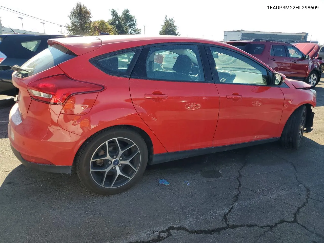 2017 Ford Focus Sel VIN: 1FADP3M22HL298609 Lot: 78774924