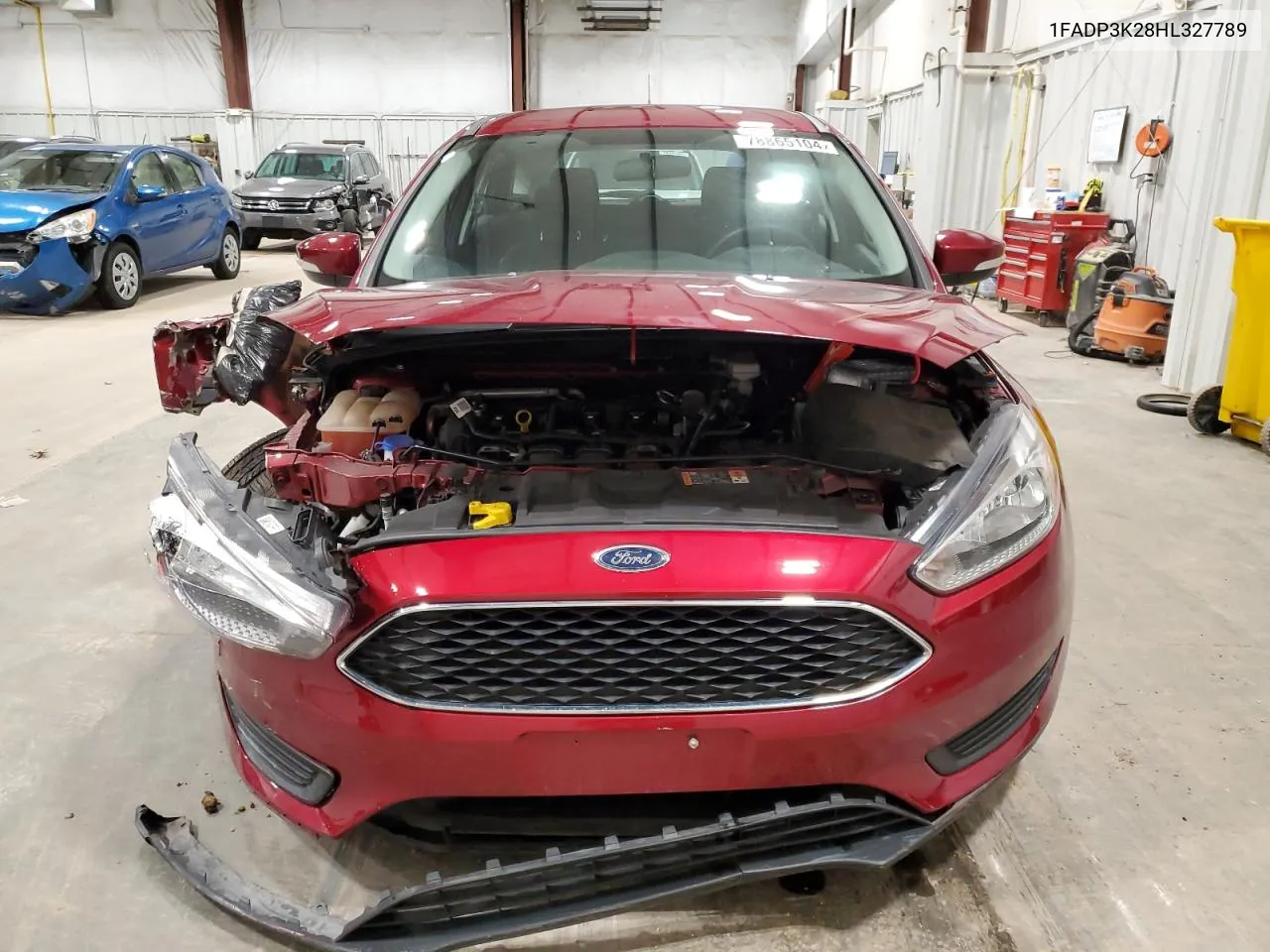 2017 Ford Focus Se VIN: 1FADP3K28HL327789 Lot: 78865104