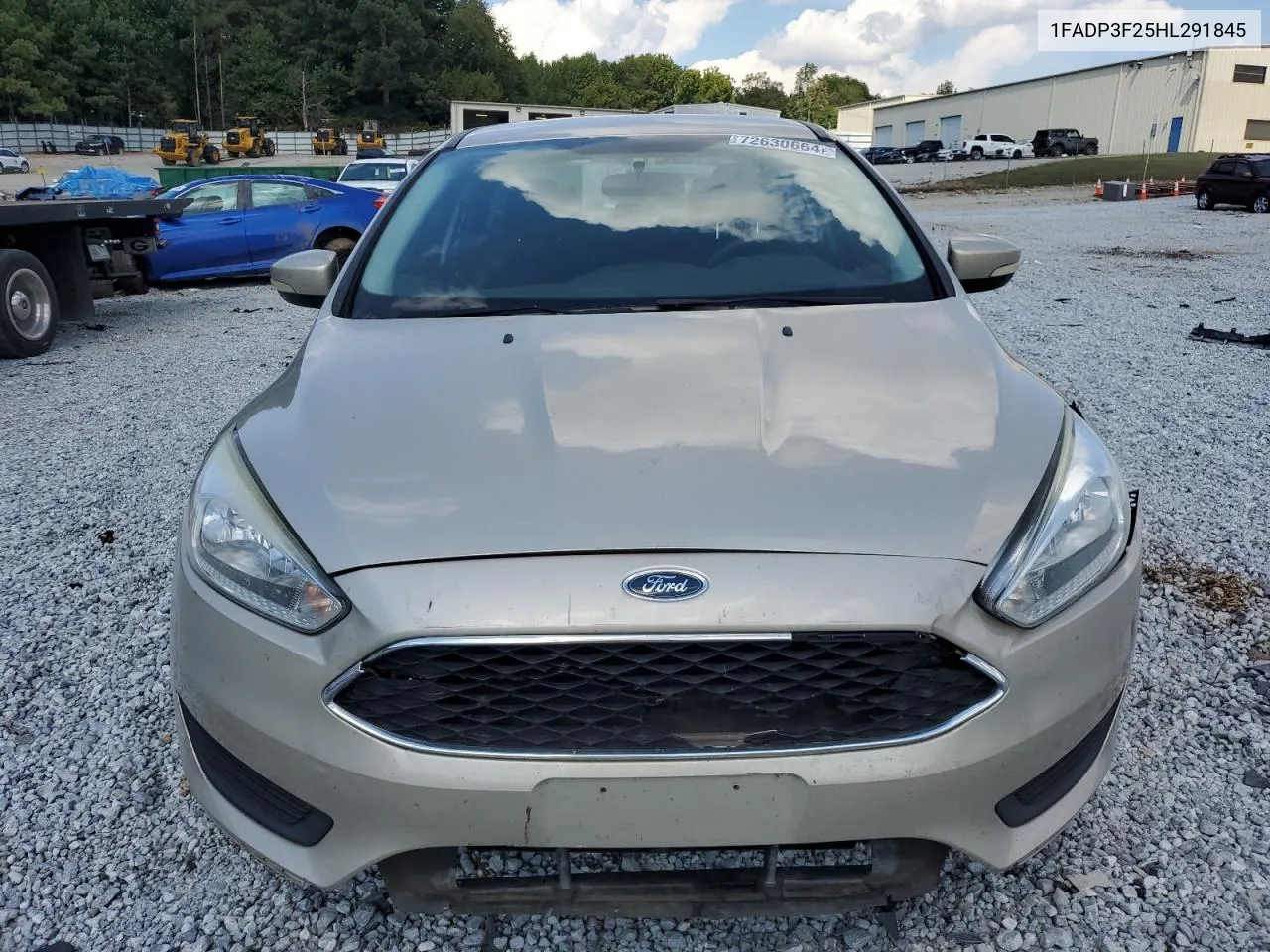 2017 Ford Focus Se VIN: 1FADP3F25HL291845 Lot: 78878034