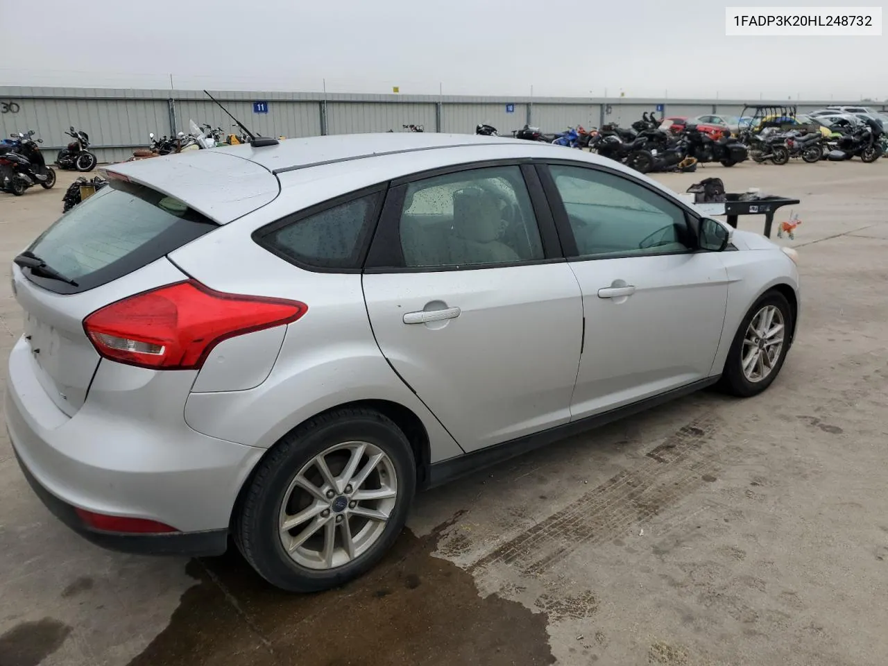 2017 Ford Focus Se VIN: 1FADP3K20HL248732 Lot: 78958174