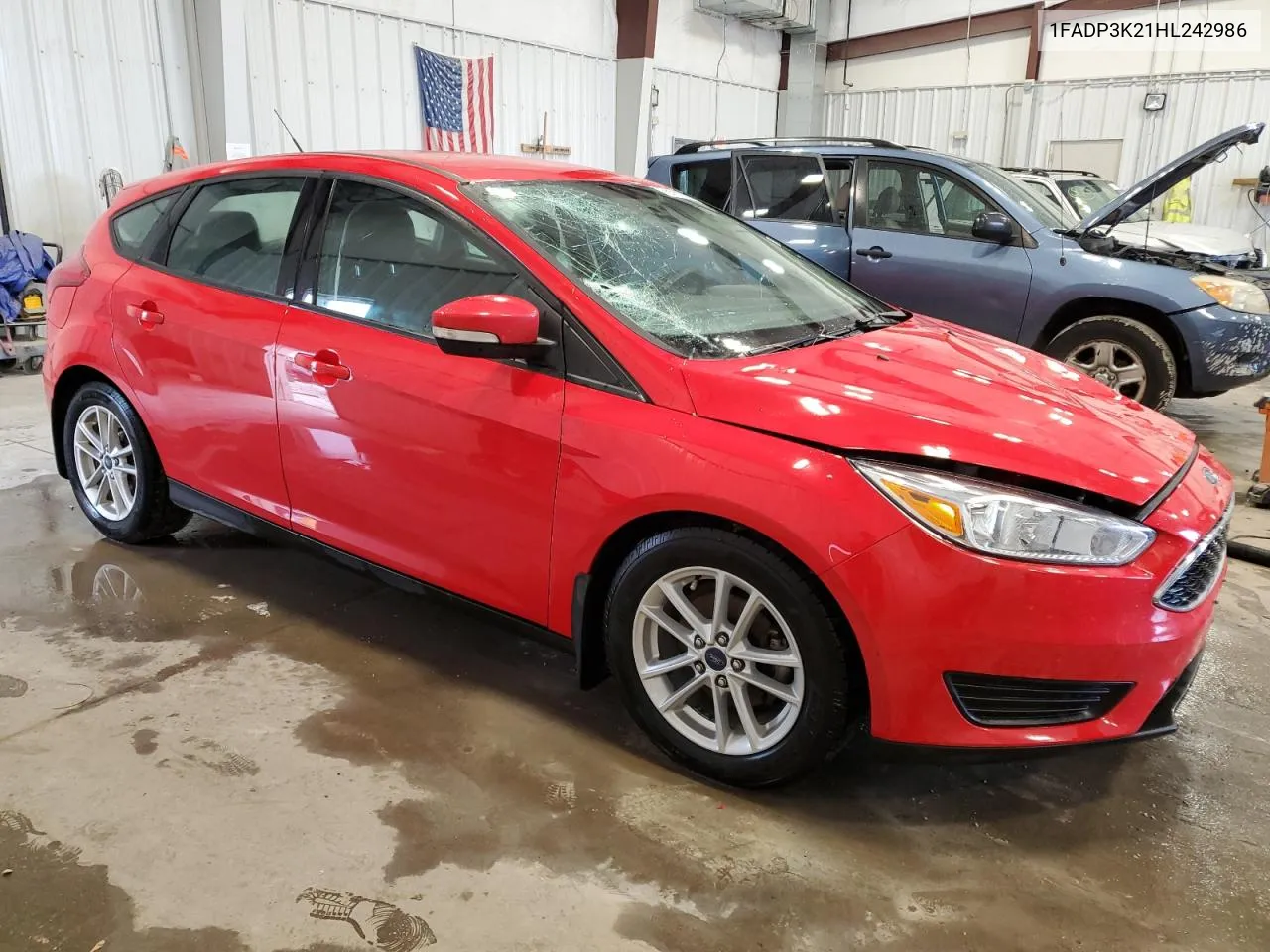 2017 Ford Focus Se VIN: 1FADP3K21HL242986 Lot: 79106254